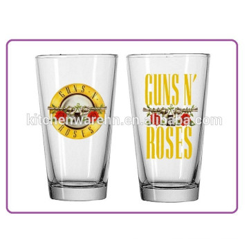Pub Beer Glass 16 Ounce,Set of 4